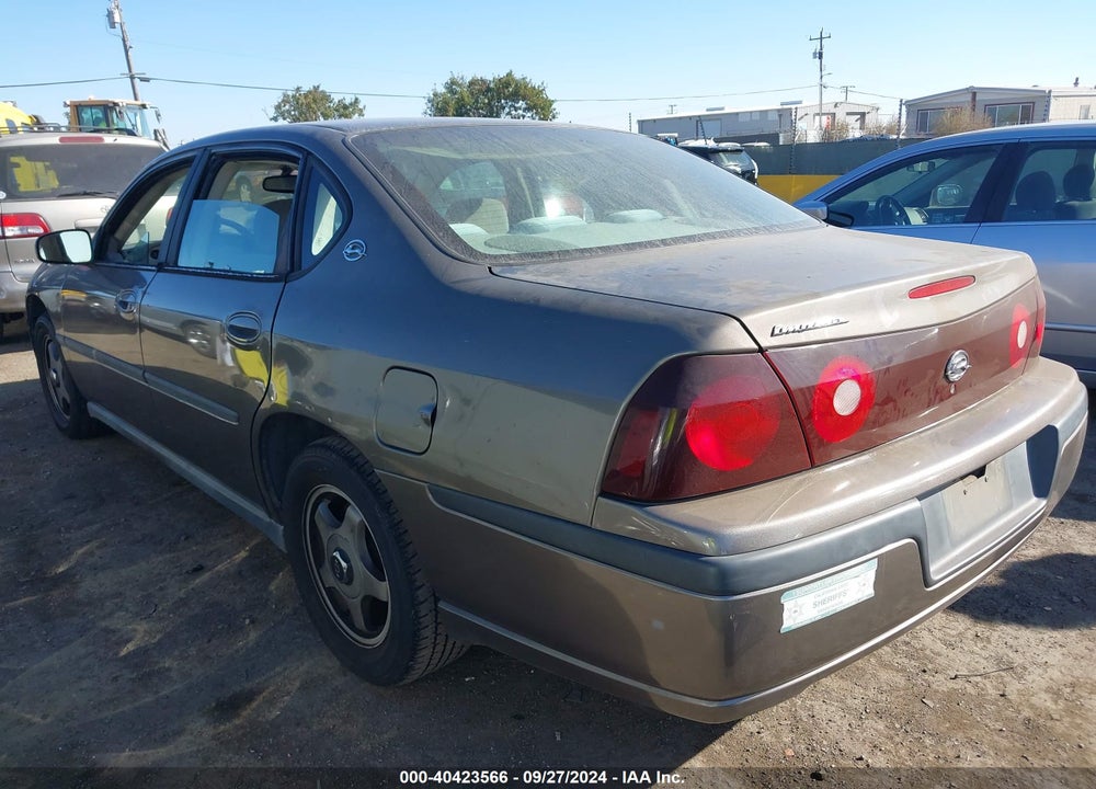 2003 CHEVROLET IMPALA VIN: 2G1WF55E239192079