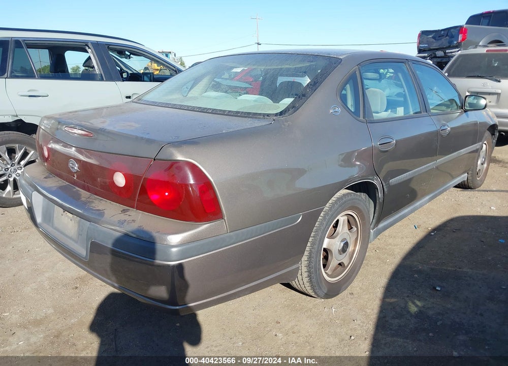 2003 CHEVROLET IMPALA VIN: 2G1WF55E239192079