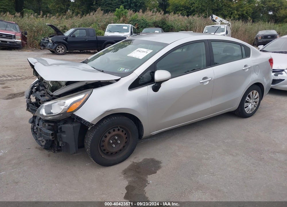 2016 KIA RIO LX VIN: KNADM4A32G6557969