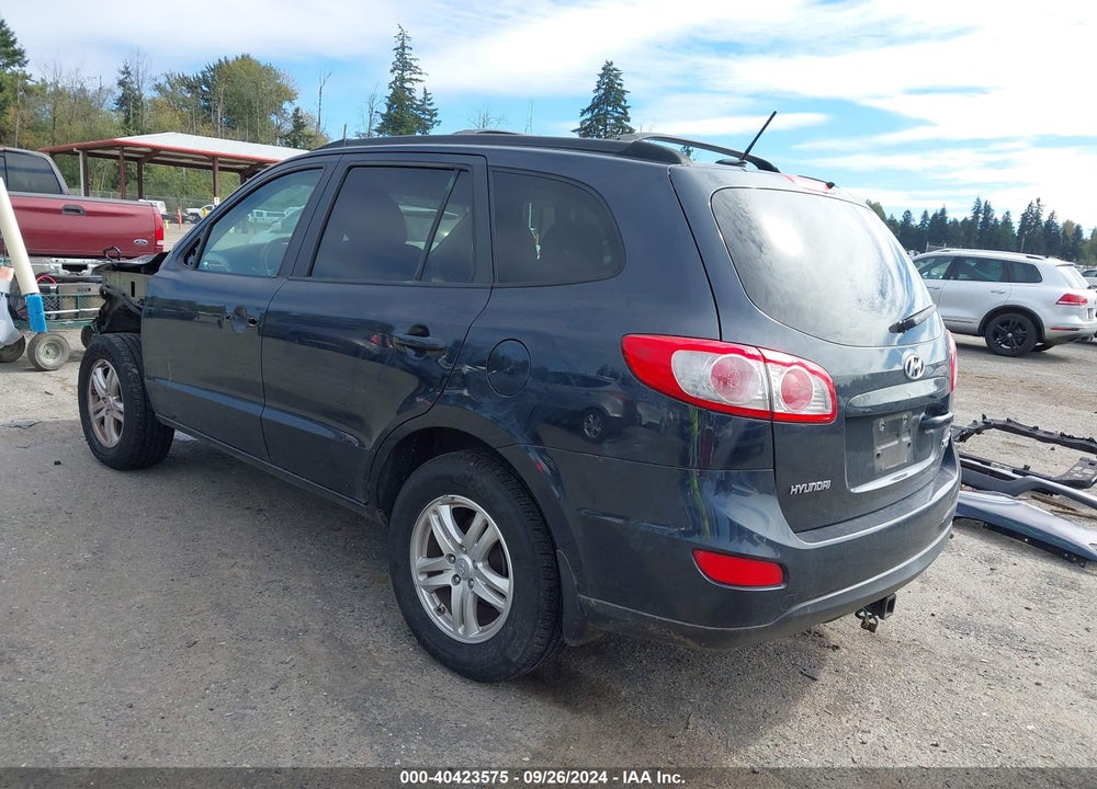 2011 HYUNDAI SANTA FE GLS V6 VIN: 5XYZGDAG0BG019070