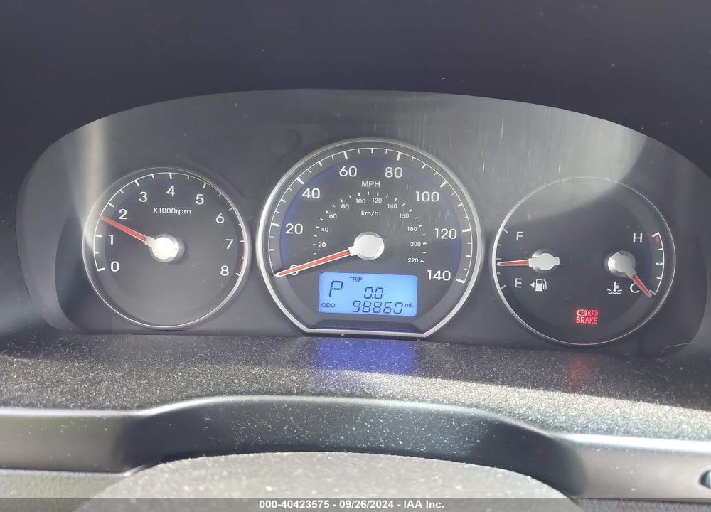 2011 HYUNDAI SANTA FE GLS V6 VIN: 5XYZGDAG0BG019070