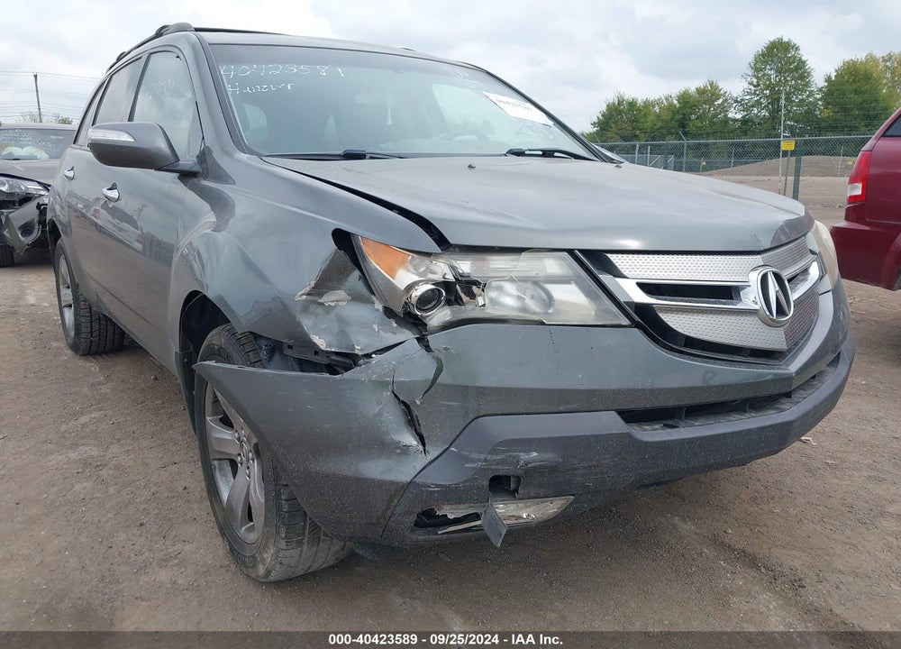 2007 ACURA MDX SPORT PACKAGE VIN: 2HNYD28847H504998