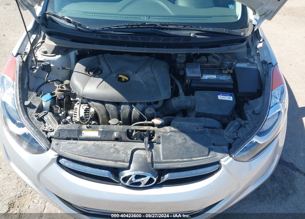2012 HYUNDAI ELANTRA LIMITED (ULSAN PLANT) VIN: KMHDH4AE3CU213755