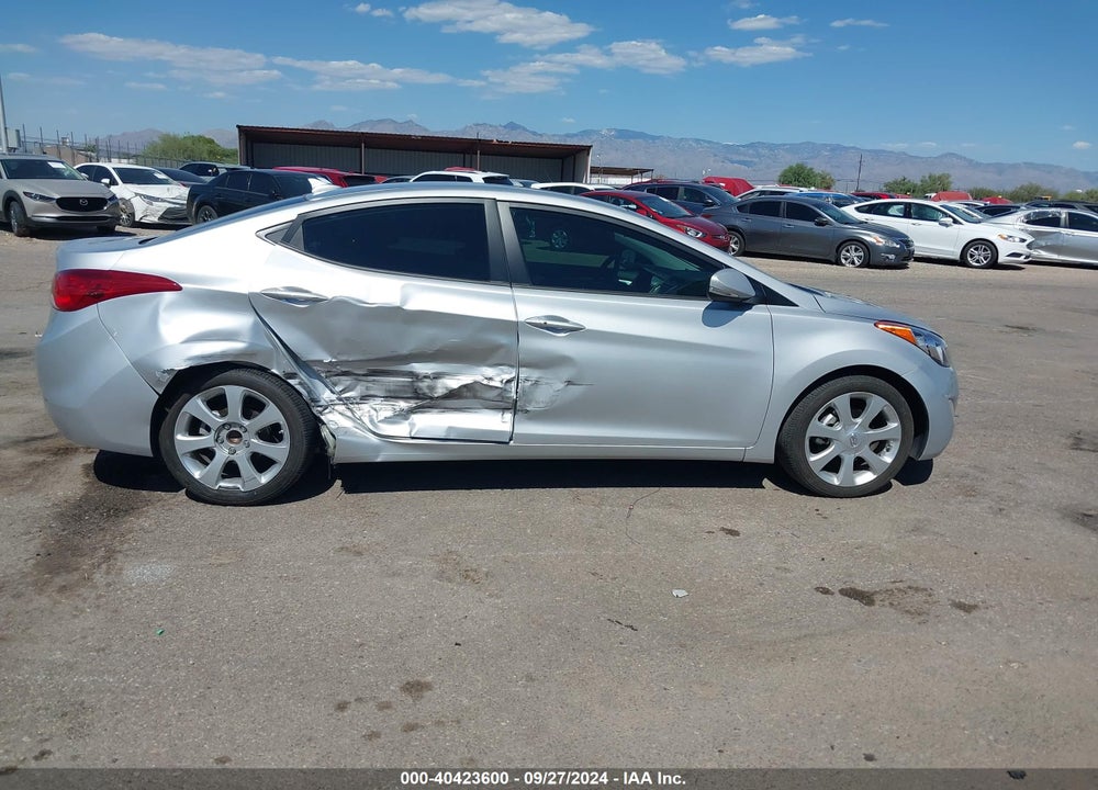 2012 HYUNDAI ELANTRA LIMITED (ULSAN PLANT) VIN: KMHDH4AE3CU213755