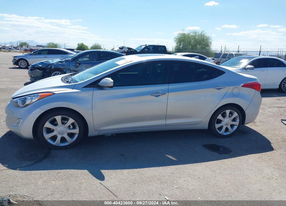 2012 HYUNDAI ELANTRA LIMITED (ULSAN PLANT) VIN: KMHDH4AE3CU213755