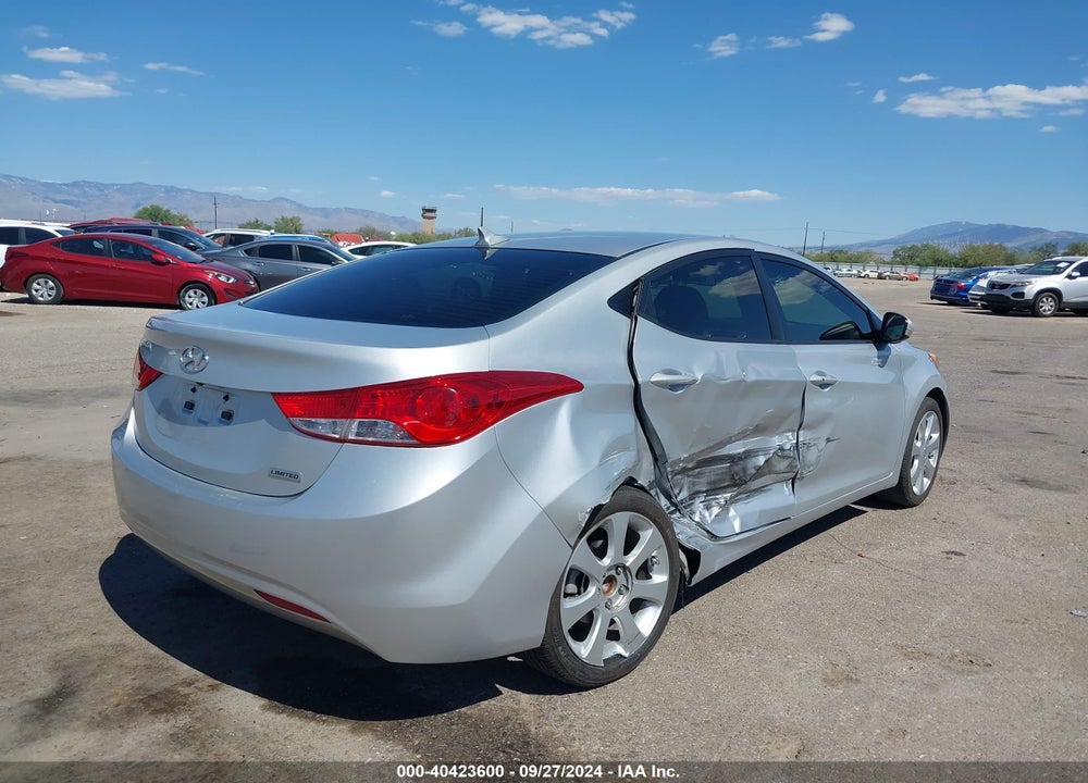 2012 HYUNDAI ELANTRA LIMITED (ULSAN PLANT) VIN: KMHDH4AE3CU213755