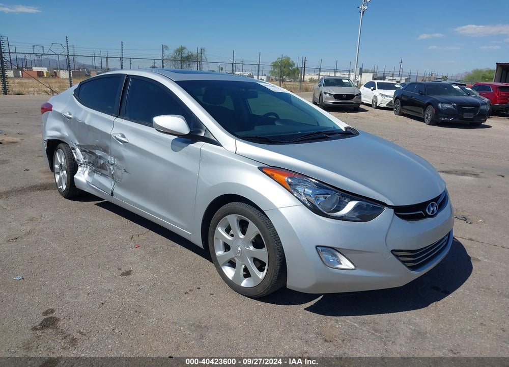 2012 HYUNDAI ELANTRA LIMITED (ULSAN PLANT) VIN: KMHDH4AE3CU213755