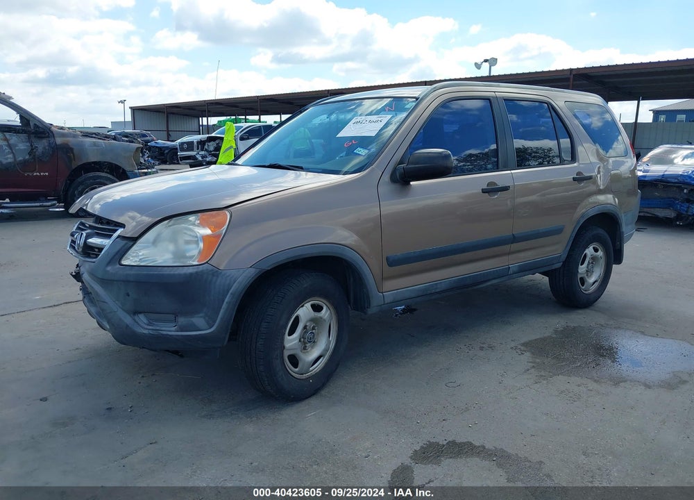 2004 HONDA CR-V LX VIN: JHLRD68434C013662