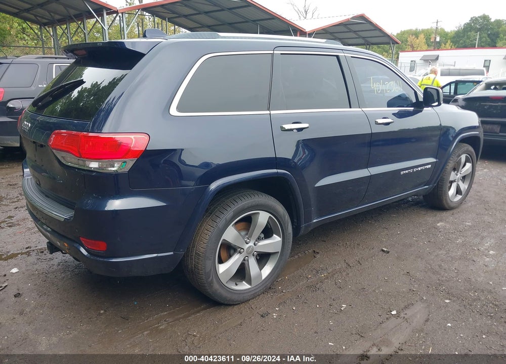 2014 JEEP GRAND CHEROKEE OVERLAND VIN: 1C4RJECG9EC271249