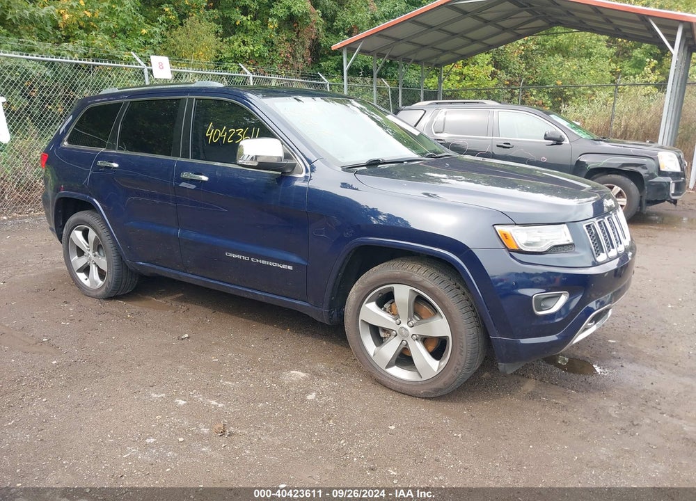 2014 JEEP GRAND CHEROKEE OVERLAND VIN: 1C4RJECG9EC271249
