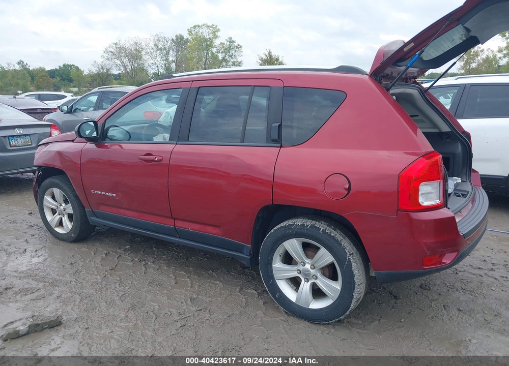 2012 JEEP COMPASS SPORT VIN: 1C4NJCBBXCD539208
