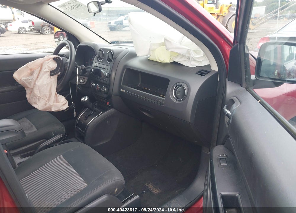 2012 JEEP COMPASS SPORT VIN: 1C4NJCBBXCD539208