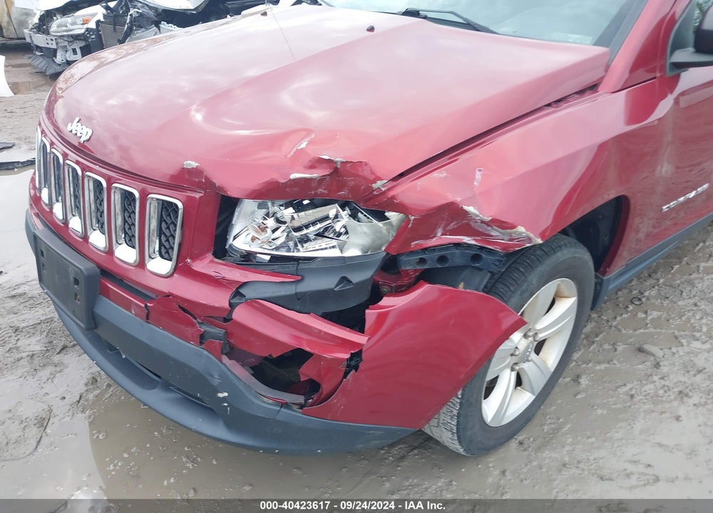2012 JEEP COMPASS SPORT VIN: 1C4NJCBBXCD539208