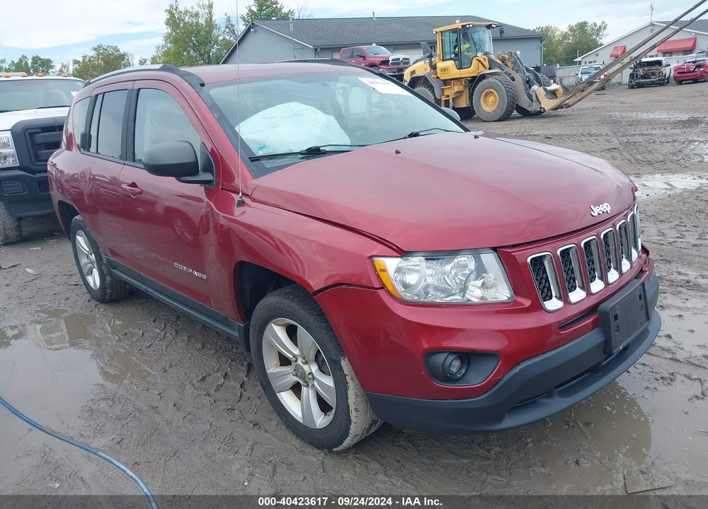 2012 JEEP COMPASS SPORT VIN: 1C4NJCBBXCD539208