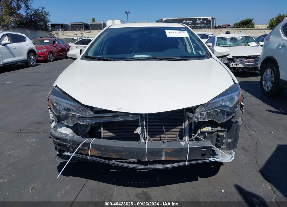 2017 TOYOTA COROLLA LE VIN: 5YFBURHE8HP606875
