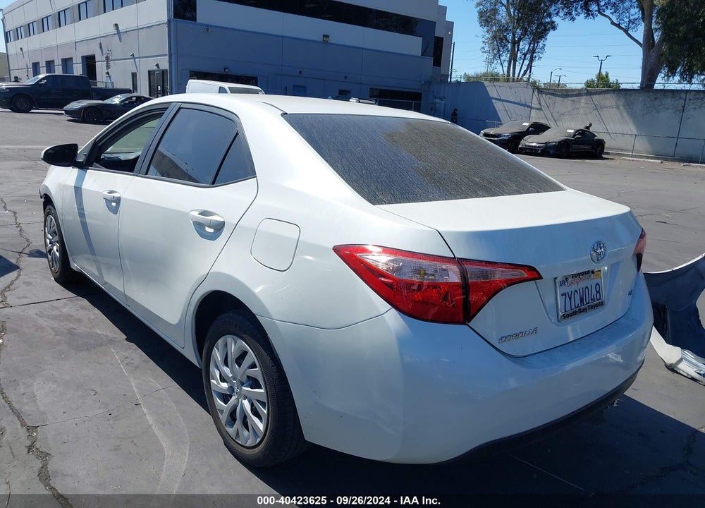 2017 TOYOTA COROLLA LE VIN: 5YFBURHE8HP606875
