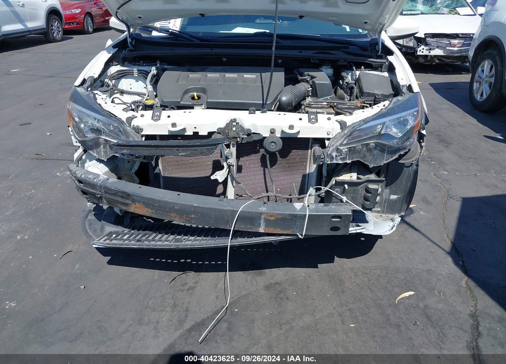 2017 TOYOTA COROLLA LE VIN: 5YFBURHE8HP606875