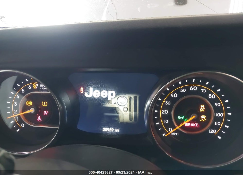 2023 JEEP GLADIATOR OVERLAND 4X4 VIN: 1C6HJTFG3PL530002