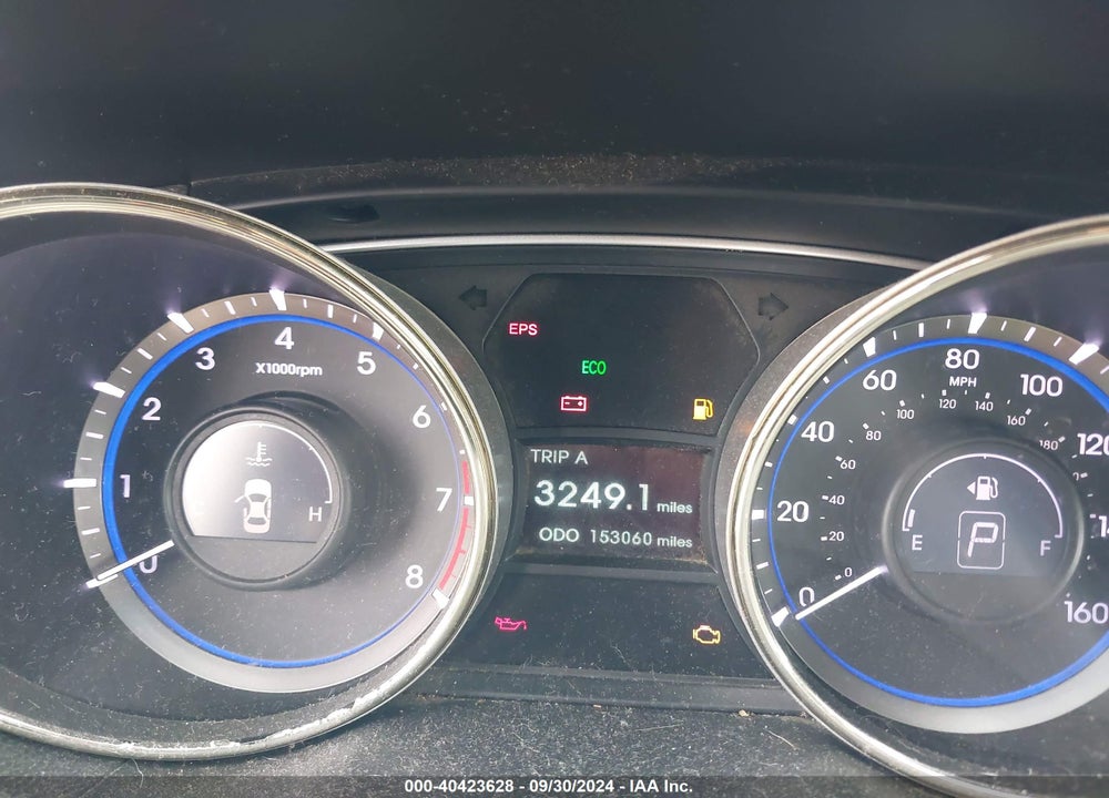 2013 HYUNDAI SONATA GLS VIN: 5NPEB4AC8DH636464