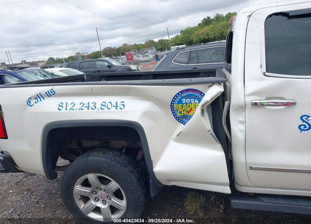 2015 GMC SIERRA 1500 SLT VIN: 3GTU2VEJ2FG384782