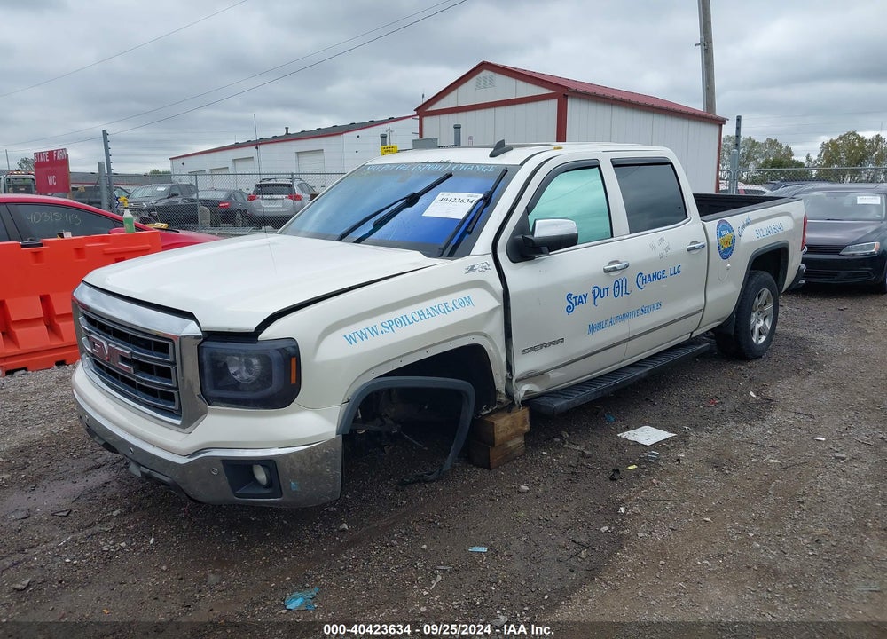 2015 GMC SIERRA 1500 SLT VIN: 3GTU2VEJ2FG384782