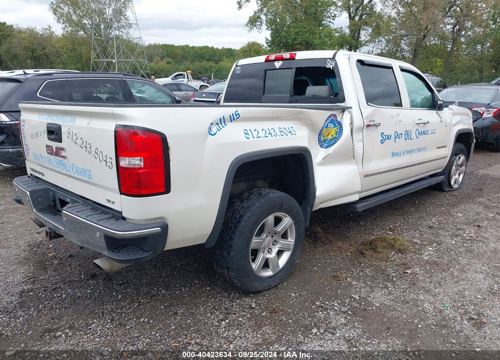 2015 GMC SIERRA 1500 SLT VIN: 3GTU2VEJ2FG384782