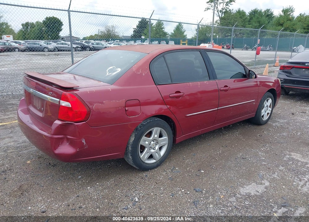 2006 CHEVROLET MALIBU LT VIN: 1G1ZT51F66F217890