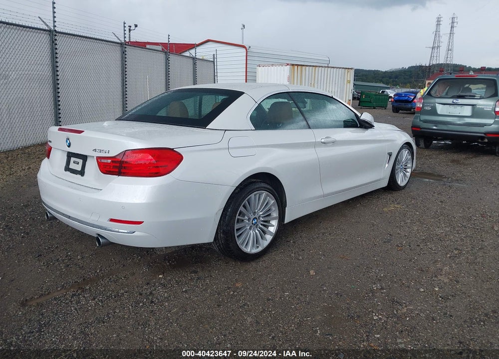 2015 BMW 435I XDRIVE VIN: WBA3T7C5XF5A36617