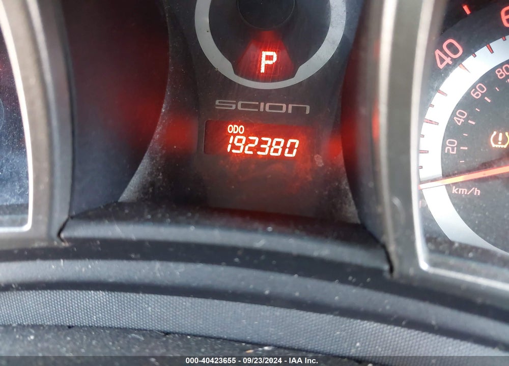 2012 SCION TC VIN: JTKJF5C7XC3033608