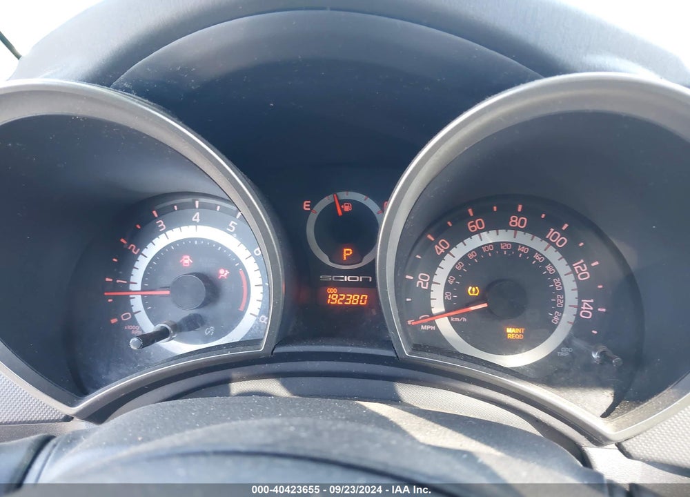 2012 SCION TC VIN: JTKJF5C7XC3033608
