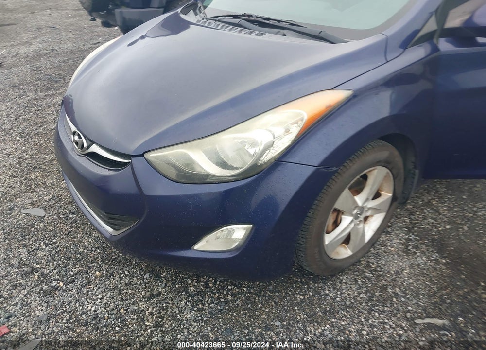 2013 HYUNDAI ELANTRA GLS VIN: 5NPDH4AE6DH156113