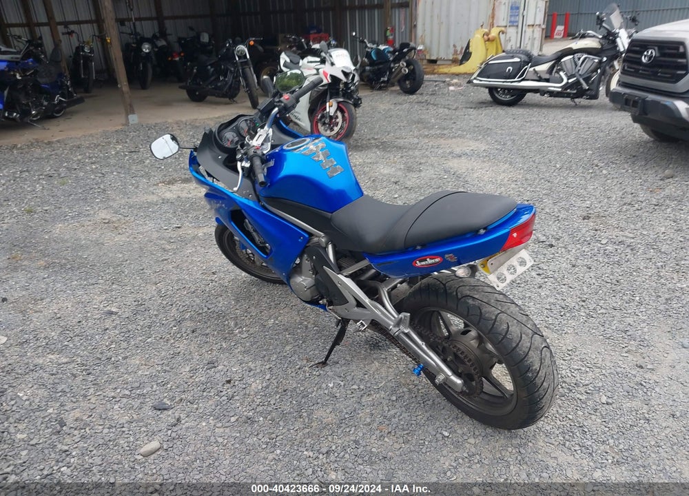 2007 KAWASAKI EX650 A VIN: JKAEXEA197A028741