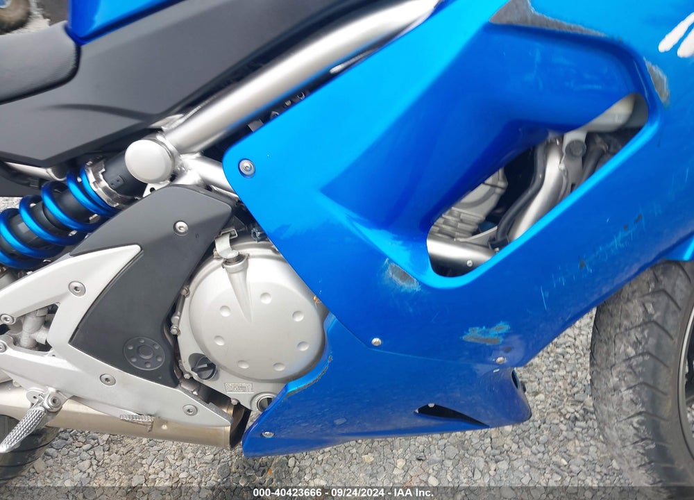 2007 KAWASAKI EX650 A VIN: JKAEXEA197A028741