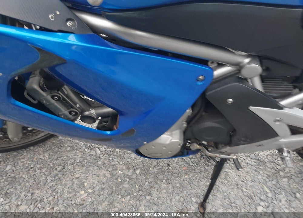 2007 KAWASAKI EX650 A VIN: JKAEXEA197A028741