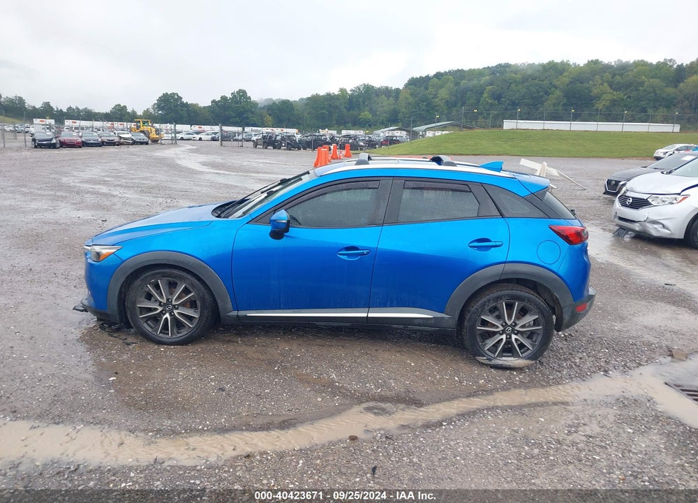 2016 MAZDA CX-3 GRAND TOURING VIN: JM1DKBD79G0107167