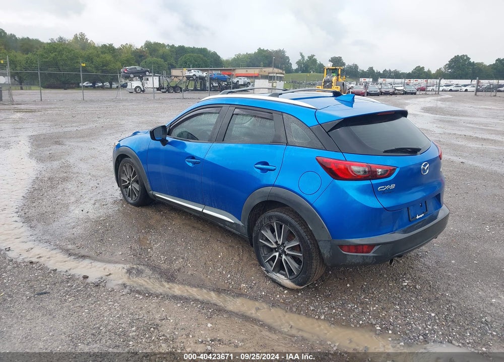 2016 MAZDA CX-3 GRAND TOURING VIN: JM1DKBD79G0107167