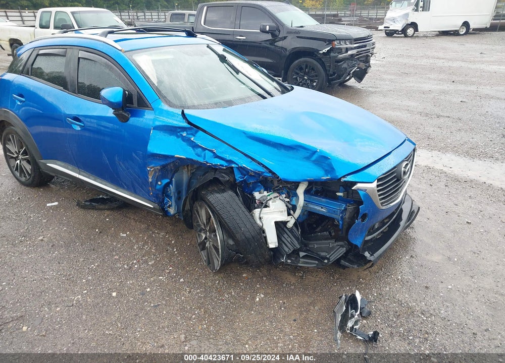 2016 MAZDA CX-3 GRAND TOURING VIN: JM1DKBD79G0107167