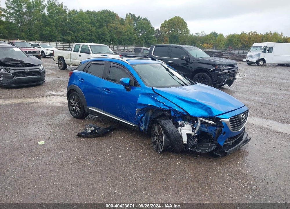 2016 MAZDA CX-3 GRAND TOURING VIN: JM1DKBD79G0107167