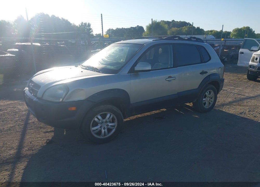 2006 HYUNDAI TUCSON GLS/LIMITED VIN: KM8JN12D76U374078
