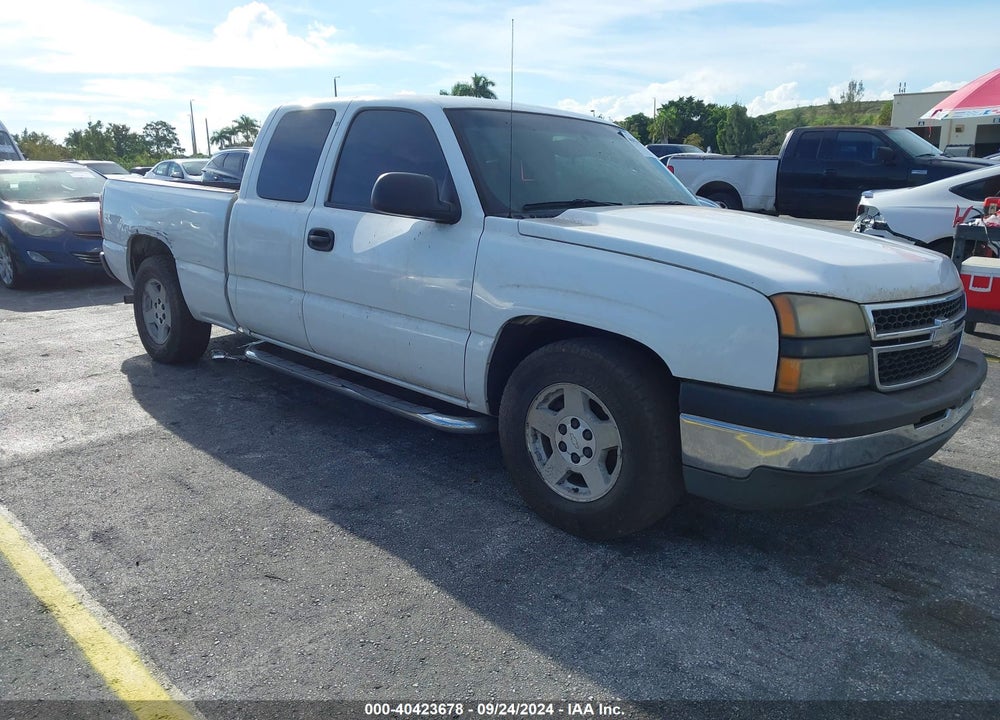 2006 CHEVROLET SILVERADO 1500 WORK TRUCK VIN: 1GCEC19X96Z242518