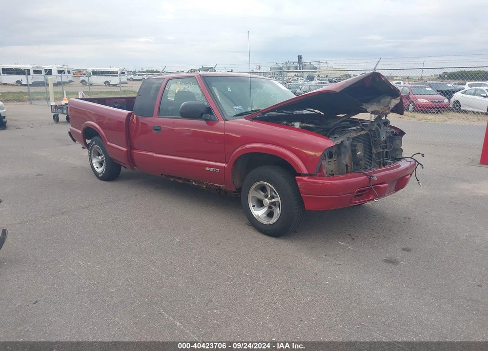 2000 CHEVROLET S-10 LS VIN: 1GCCS1948YK153583