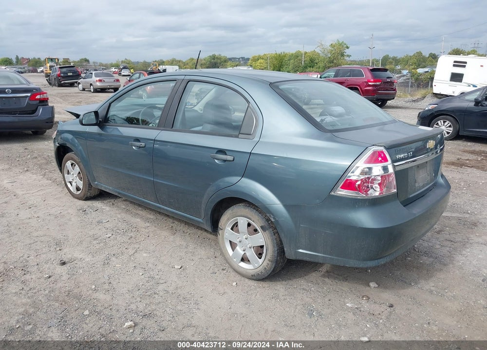 2010 CHEVROLET AVEO LT VIN: KL1TD5DE1AB133514