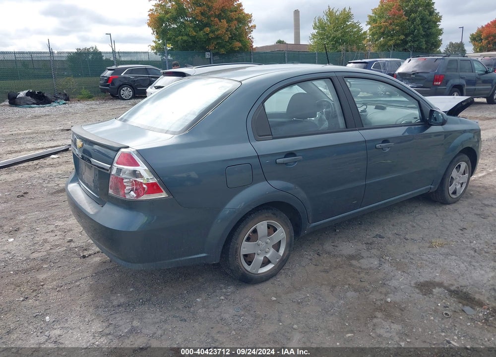 2010 CHEVROLET AVEO LT VIN: KL1TD5DE1AB133514
