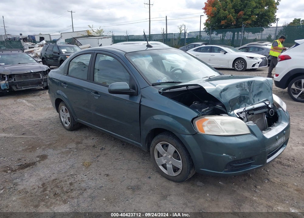 2010 CHEVROLET AVEO LT VIN: KL1TD5DE1AB133514