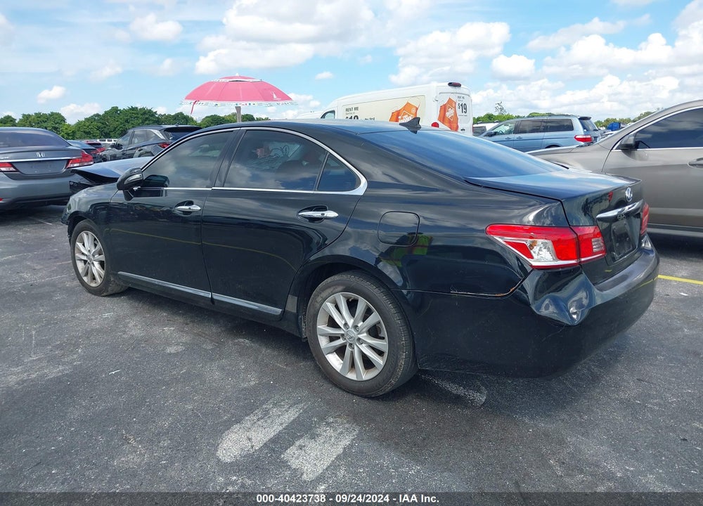 2011 LEXUS ES 350 VIN: JTHBK1EG6B2424139