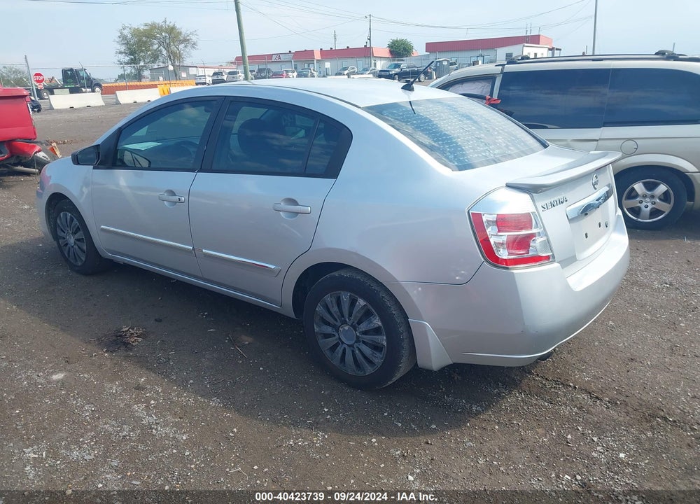 2011 NISSAN SENTRA 2.0S VIN: 3N1AB6AP9BL669583