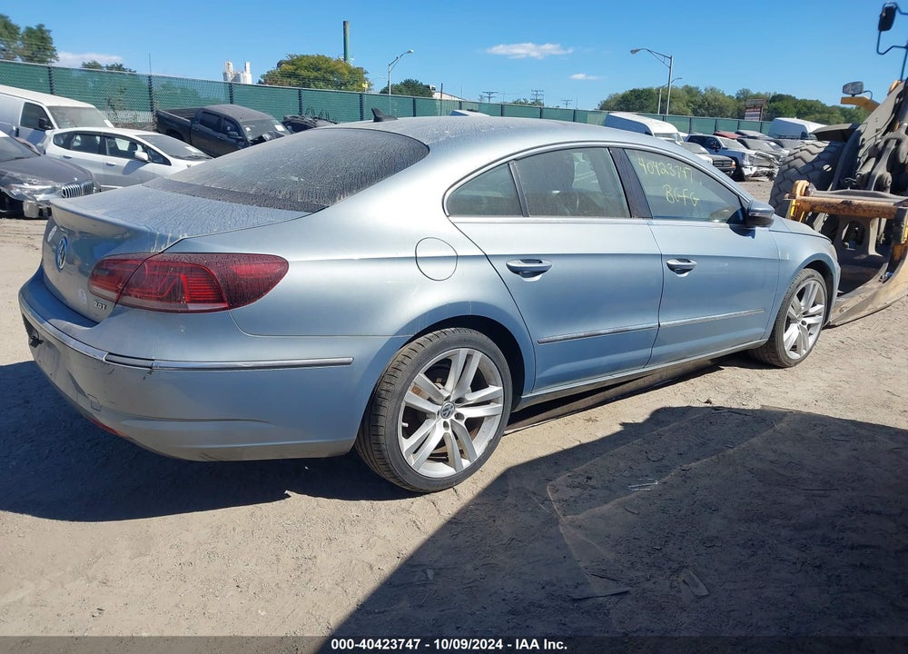 2013 VOLKSWAGEN CC 2.0T LUX VIN: WVWRP7AN9DE512810