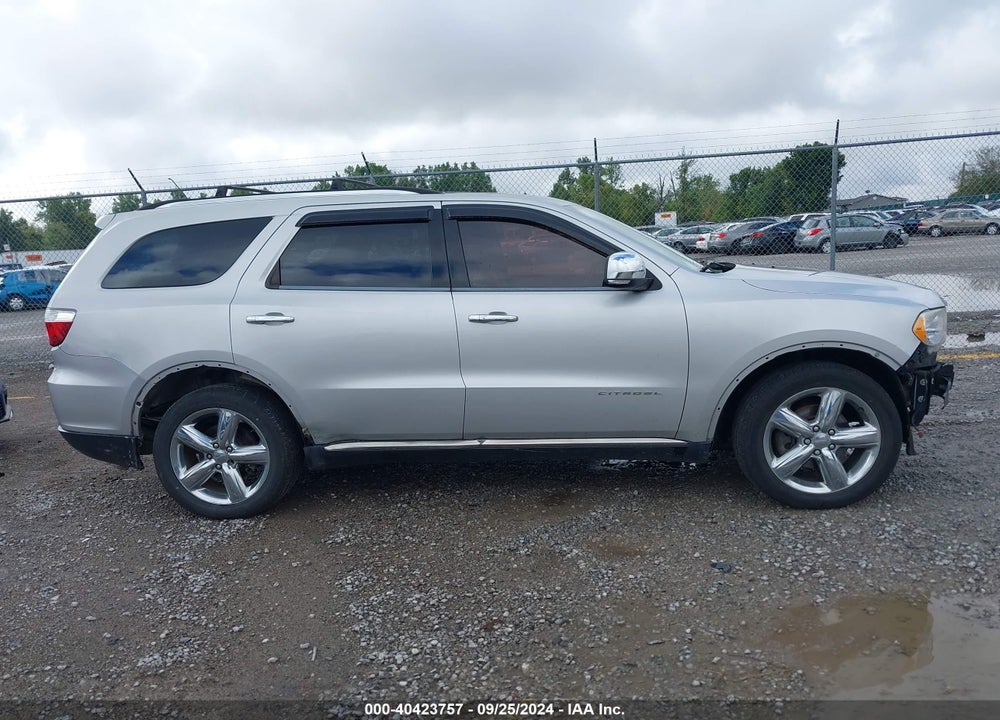 2012 DODGE DURANGO CITADEL VIN: 1C4SDJET2CC130788