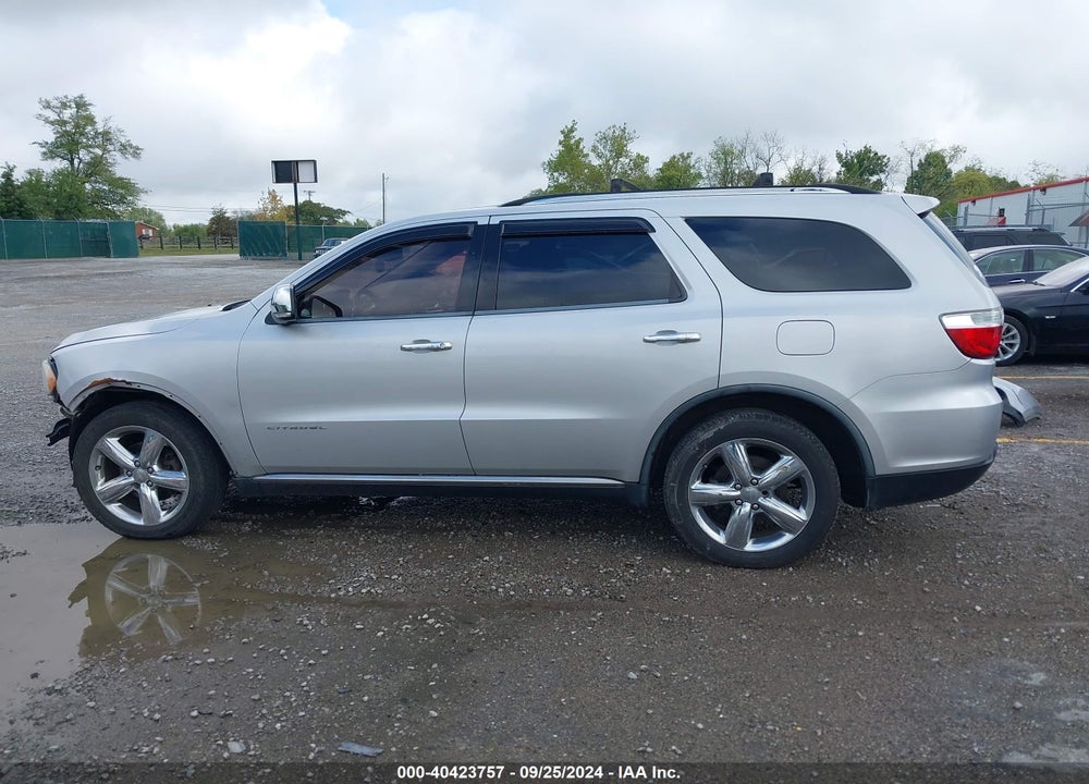 2012 DODGE DURANGO CITADEL VIN: 1C4SDJET2CC130788