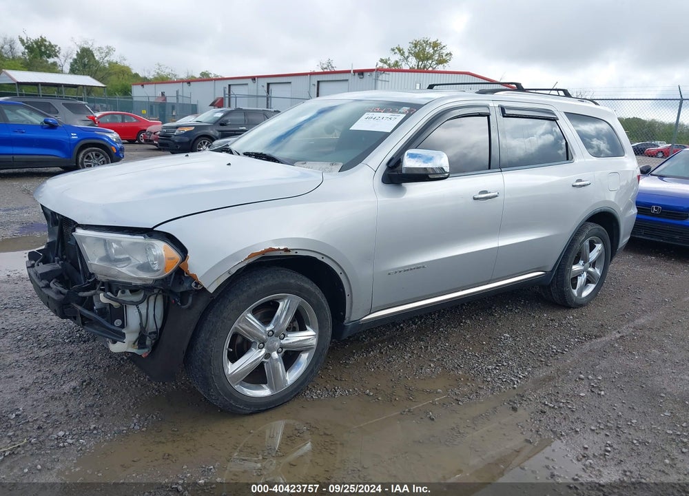 2012 DODGE DURANGO CITADEL VIN: 1C4SDJET2CC130788